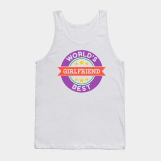 World's Best Girlfriend Tank Top